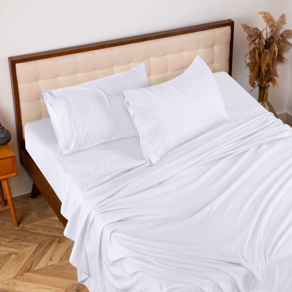 Calibrewise Microfiber Bedsheet Set – 4 Piece Soft Breathable Bedding